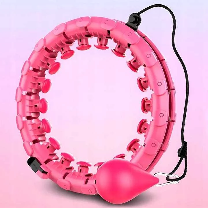 „Smart Hula Hoop“ lankas su svoriu ir masažiniais iškilimais liekninimui