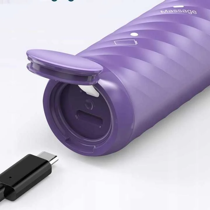 Sonic dantų šepetėlis – elegantiškas violetinis dizainas ir 6 keičiami antgaliai