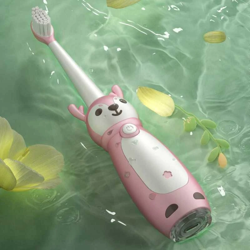 Dantų šepetėlis SONIC TOOTHBRUSH FOR VAIKIŠKAS ELECTRIC 3 MODES Rožinis 2-9 YEARS