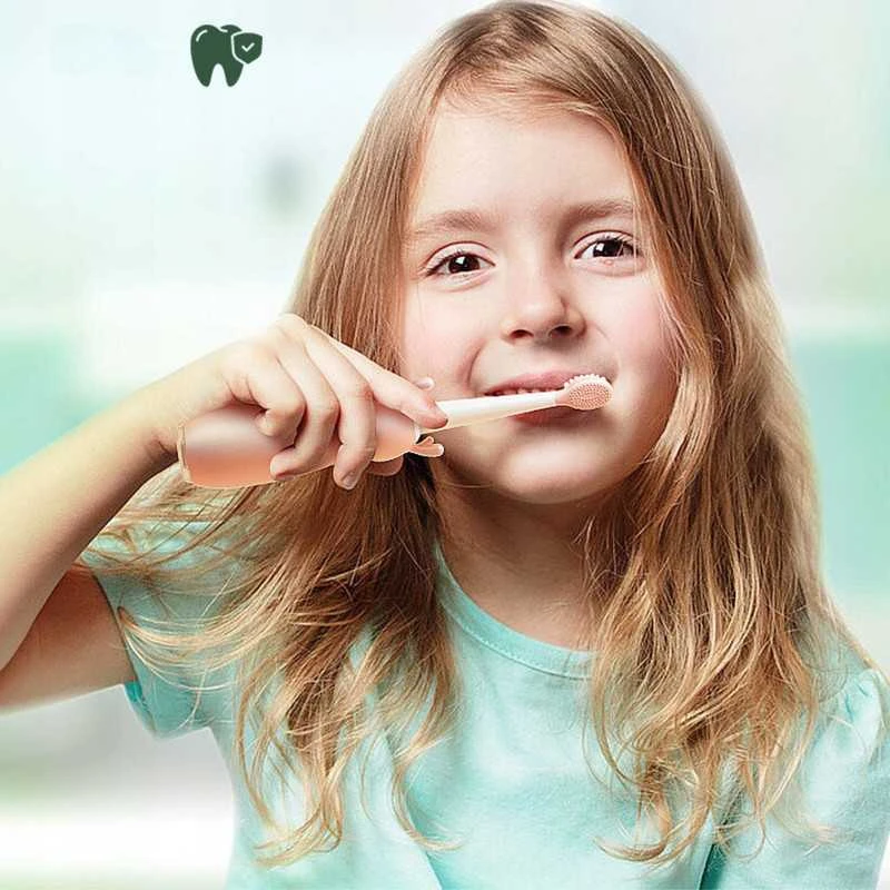 Dantų šepetėlis SONIC TOOTHBRUSH FOR VAIKIŠKAS ELECTRIC 3 MODES Rožinis 2-9 YEARS