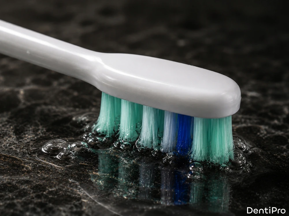 Sonicinis dantų šepetėlis DentiPro, 6 antgaliai