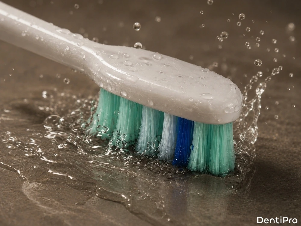 Sonicinis dantų šepetėlis DentiPro su 6 antgaliais
