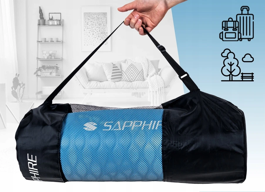 Sportinis kilimėlis Sapphire, 180 × 60 cm