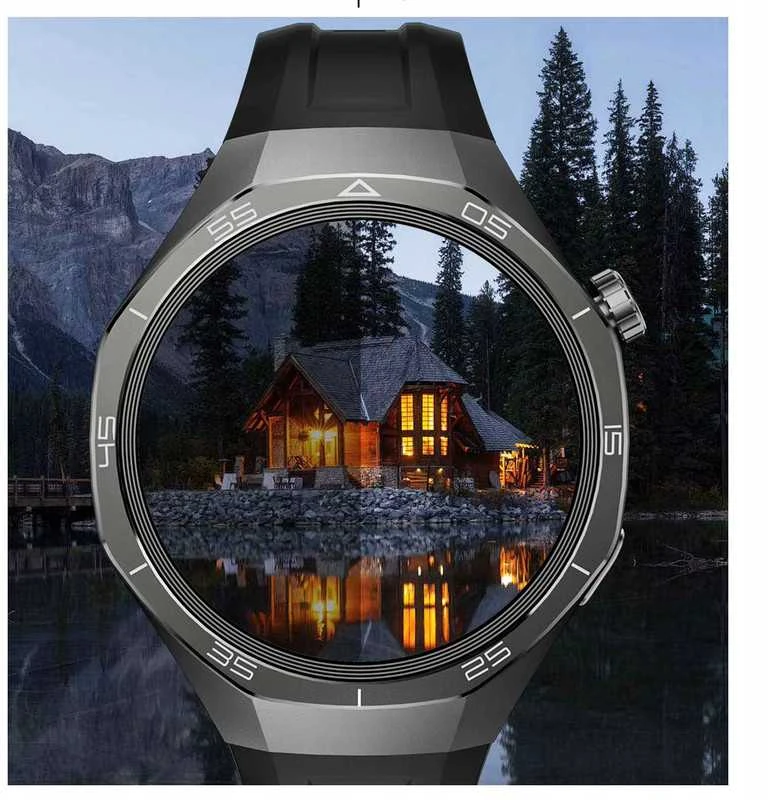 Išmanusis laikrodis Sportinis smartwatch su SOS funkcija, cukraus stebėjimu ir deguonies matavimu