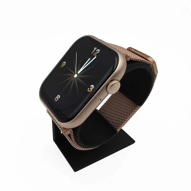 Išmanusis laikrodis Stilingas moterų smartwatch su AMOLED ekranu, skambučiais, sporto režimais ir trimis apyrankėmis