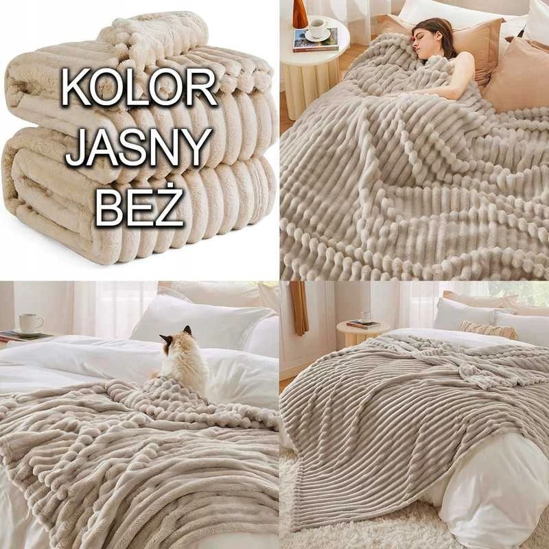 Stora 300g antklodė 160x200 cm su 3D reljefiniu raštu, grafito spalvos