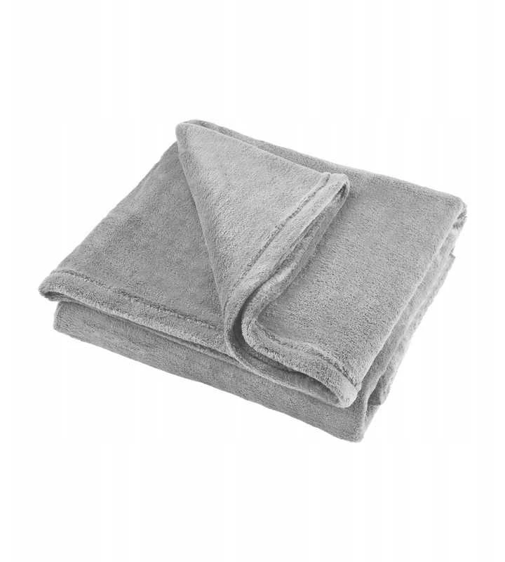 Storas fleece pledas Teesa 150x200 cm, šiltas užtiesalas
