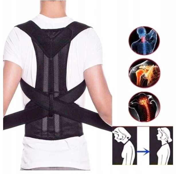 Stuburo laikysenos korektorius „Spider“ nugaros stabilizavimui 80–85 cm