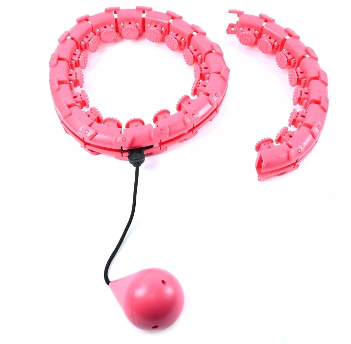 Sudedamas lankas „Hula Hoop“ Midex, rožinis