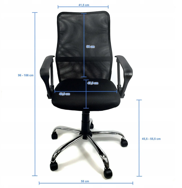 Sukama ergonominė biuro kėdė su MESH atlošu