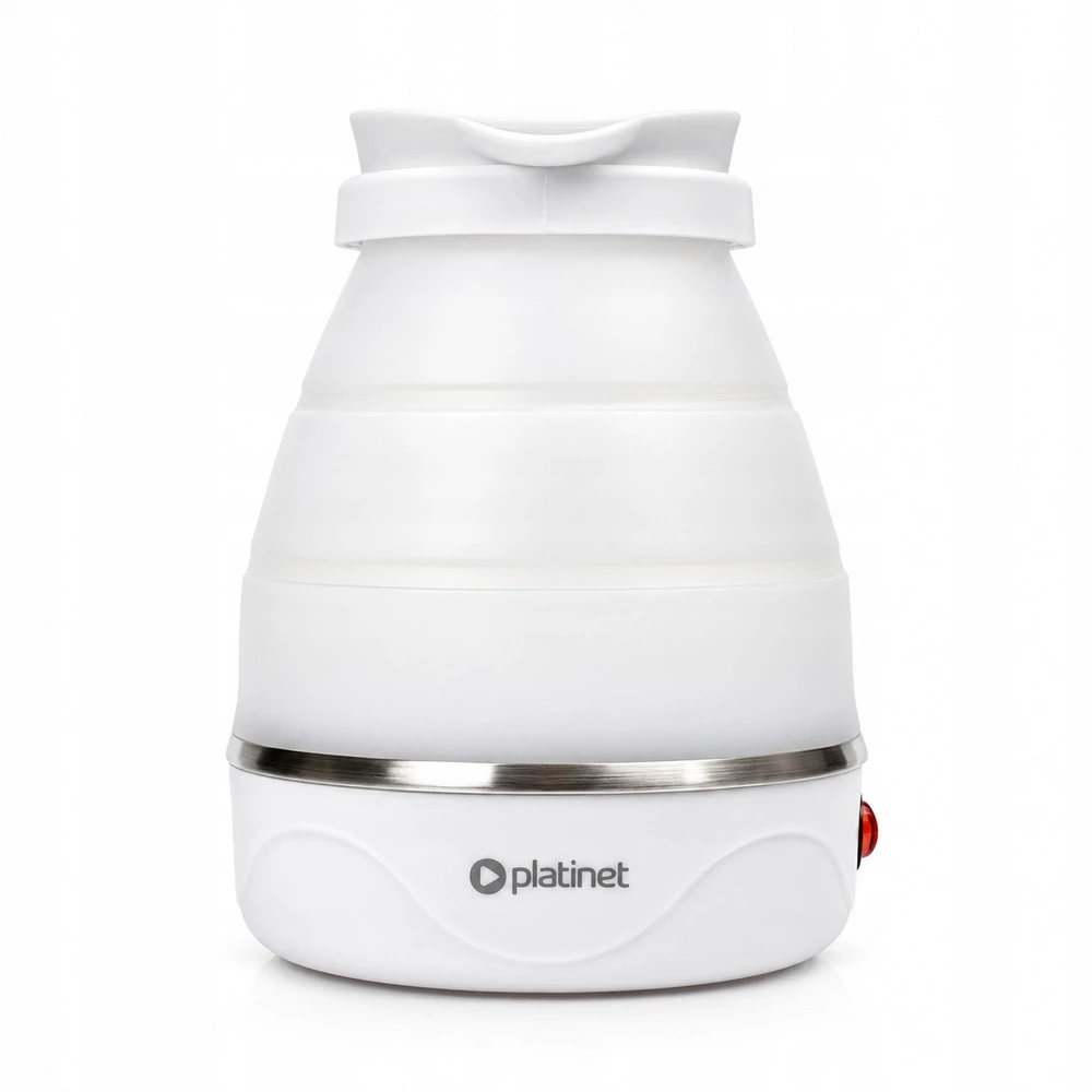 Sulankstomas elektrinis virdulys PLATINET, 1,2 l, baltas