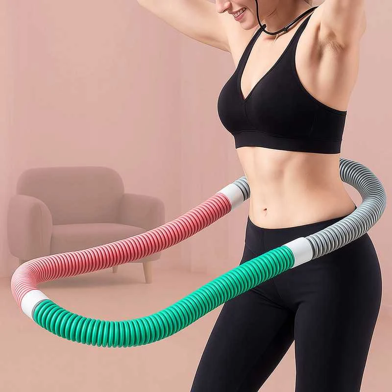 Sulankstomas Hula Hoop lankas liekninimui ir fitness treniruotėms