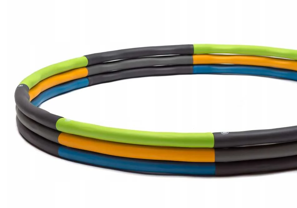 Sulankstomas Hula Hoop lankas su masažiniu efektu liekninimui 96 cm