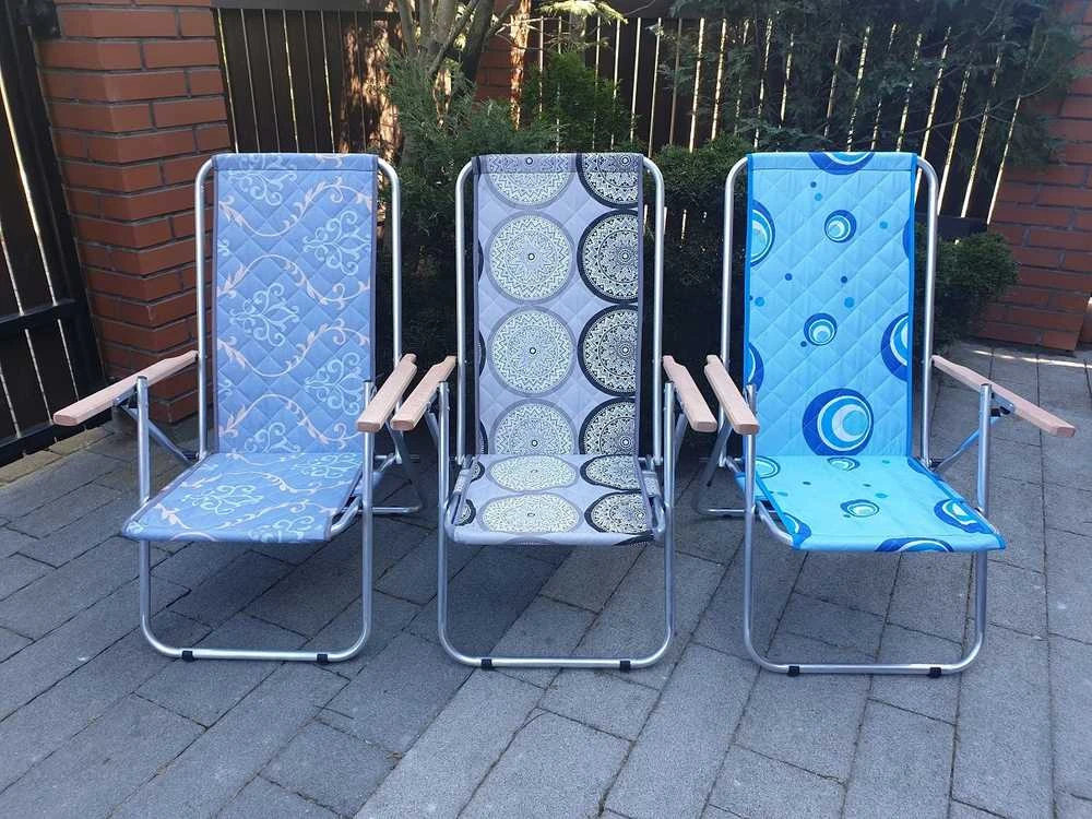 Sulankstomas paplūdimio ir sodo gultas su gėrimo laikikliu – iki 150 kg
