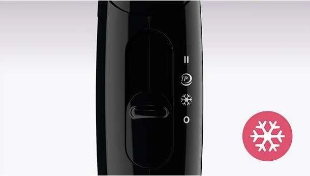 Sulankstomas plaukų džiovintuvas Philips 1200 W – lengvas ir patogus kelionėms.