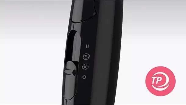 Sulankstomas plaukų džiovintuvas Philips 1200 W – lengvas ir patogus kelionėms.