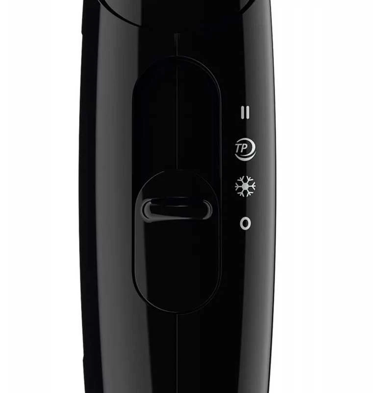 Sulankstomas plaukų džiovintuvas Philips 1200 W – lengvas ir patogus kelionėms.