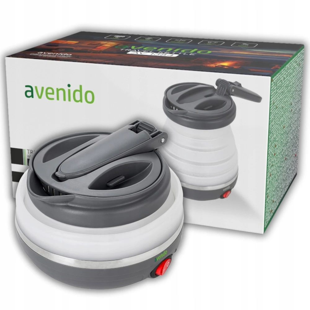 Sulankstomas turistinis virdulys avenido, 0,6 l