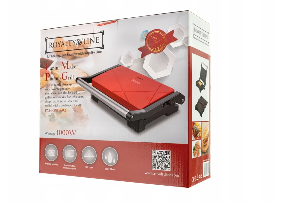 Sumuštinių keptuvė Royalty Line, 1000 W