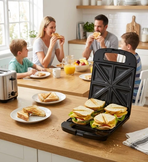 Sumuštinių keptuvė Sevenkraft, 4 sumuštiniams