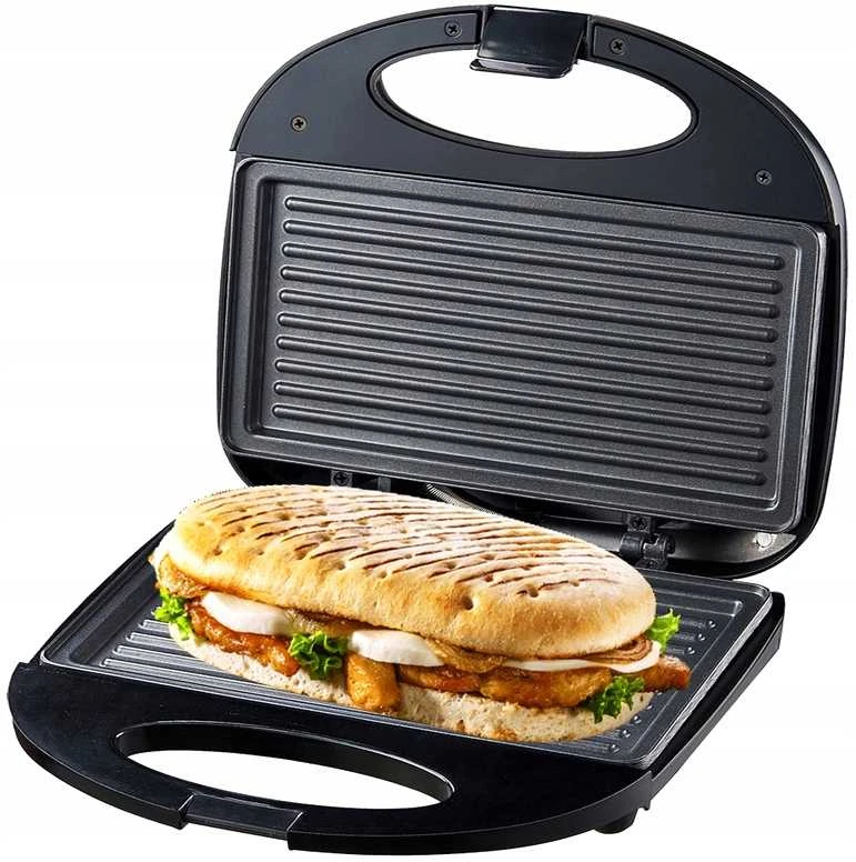 Sumuštinių keptuvė–grilis 1000 W – panini, mėsai ir sumuštiniams