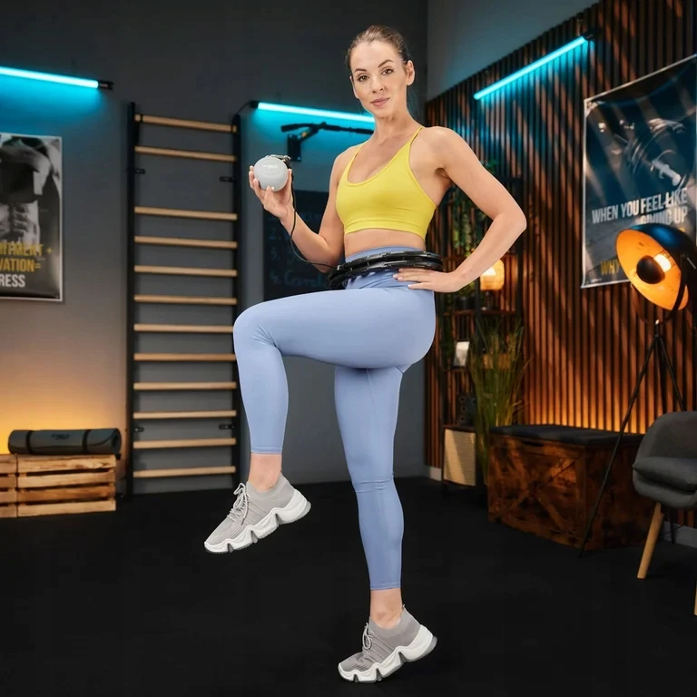Svertinis hula lankas Trex Sport, juodas