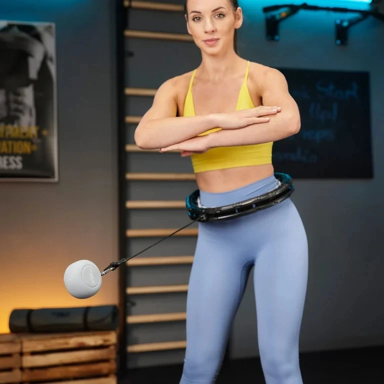Svertinis hula lankas Trex Sport, juodas