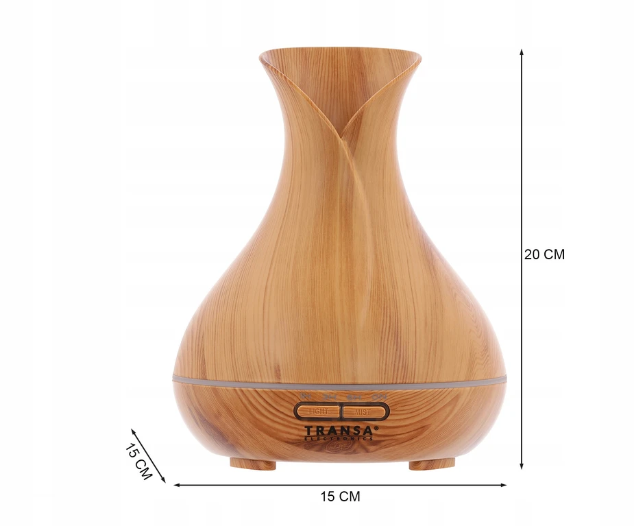 Drėkintuvas Transa Electronics Ultragarsinis arom difuzorius Transa, 300 ml
