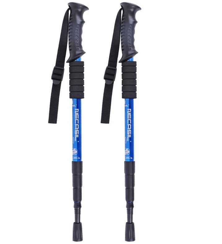 Trekking ir Nordic Walking lazdos – reguliuojamos, teleskopinės, sulankstomos