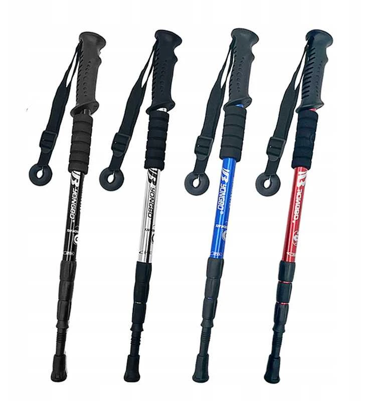 Trekking ir Nordic Walking lazdos – reguliuojamos, teleskopinės, sulankstomos