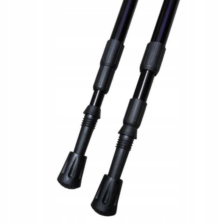 Trekking ir Nordic Walking lazdos – reguliuojamos, teleskopinės, sulankstomos (64–135 cm)