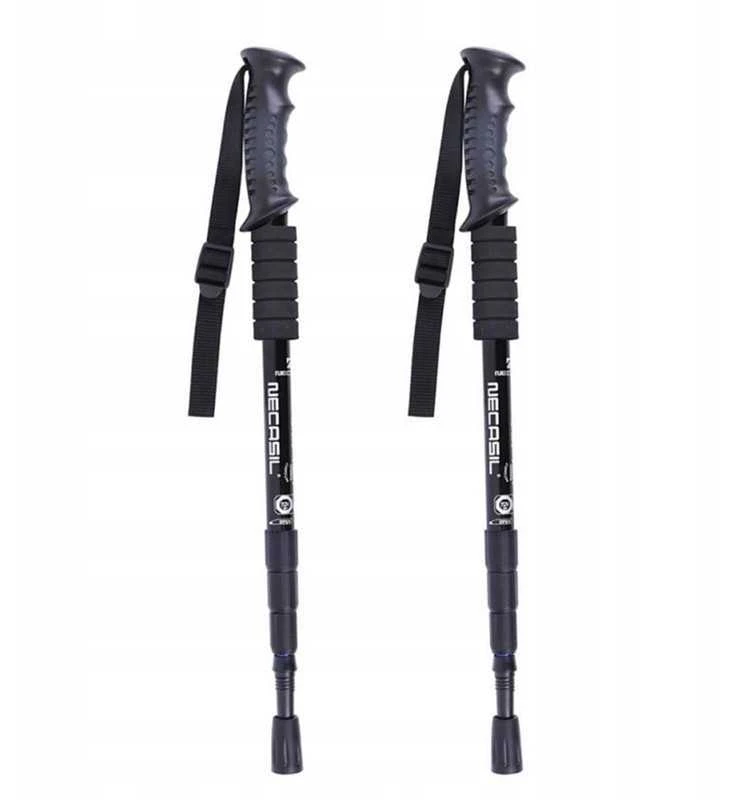 Trekking ir šiaurietiško ėjimo (Nordic Walking) teleskopinės aliuminės lazdos