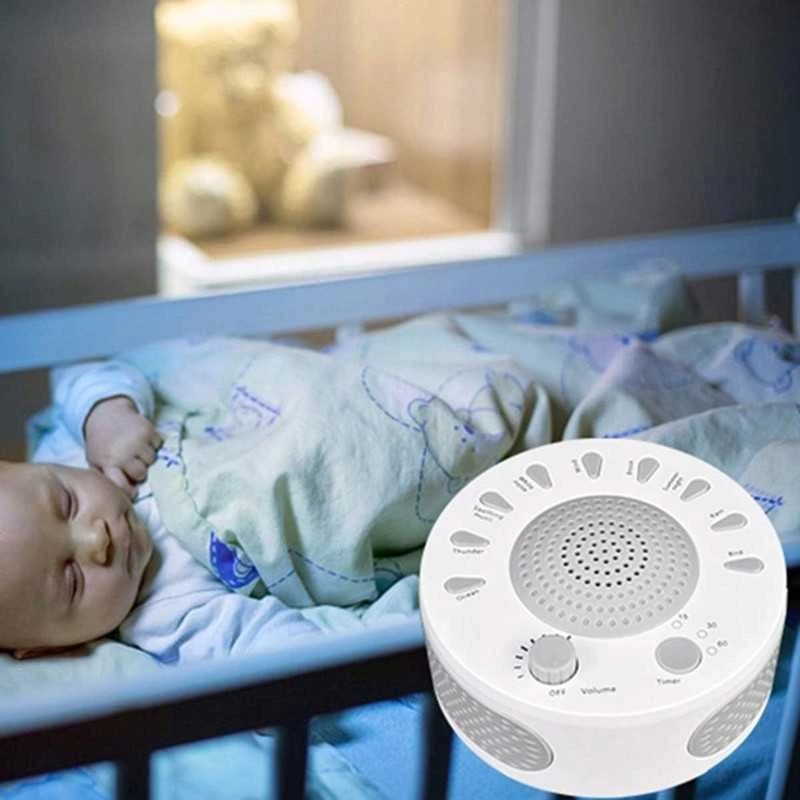 Triukšmo generatorius „Lokys“ – baltasis triukšmas, padedantis vaikams užmigti