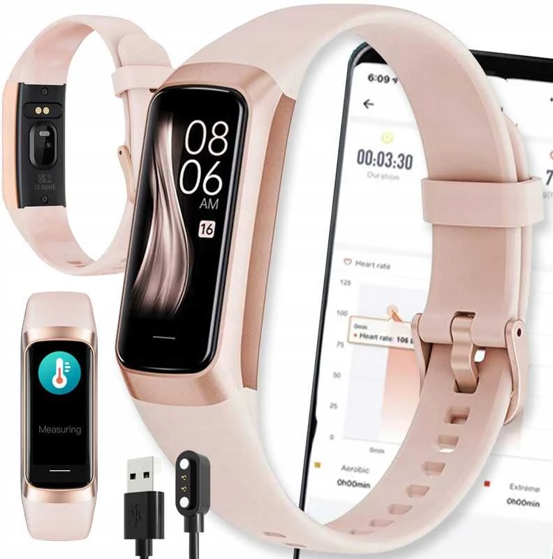 TUTT Yoko Smart Watch: AMOLED ekranas, du dirželiai – gali keisti stilių pagal progą, tinka sportui ir kasdienai.