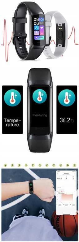 TUTT Yoko Smart Watch: AMOLED ekranas, du dirželiai – gali keisti stilių pagal progą, tinka sportui ir kasdienai.