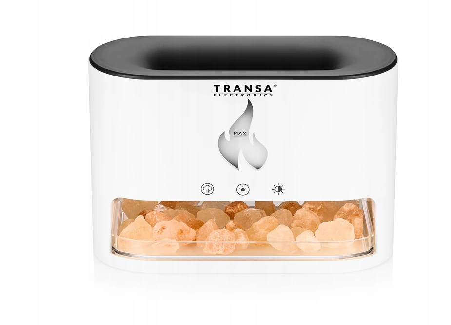 Drėkintuvas Ultragarsinis aromaterapinis difuzorius Transa Electronics AromaFire Baltas, 250 ml