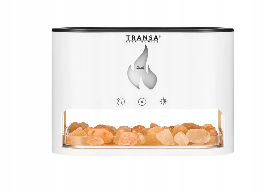 Drėkintuvas Ultragarsinis aromaterapinis difuzorius Transa Electronics AromaFire Baltas, 250 ml