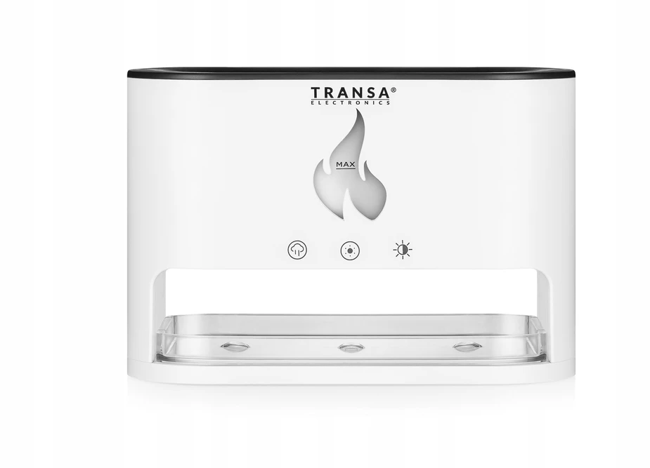 Drėkintuvas Ultragarsinis aromaterapinis difuzorius Transa Electronics AromaFire Baltas, 250 ml