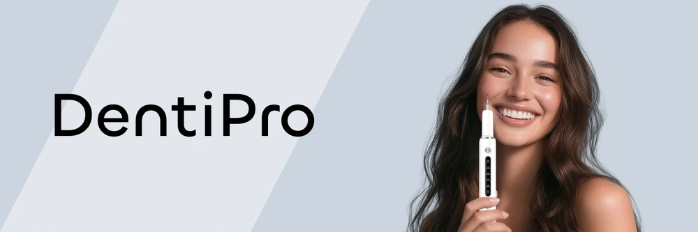 Dantų šepetėlis Ultragarsinis dantų akmenų šalintuvas DentiPro, 5 režimai