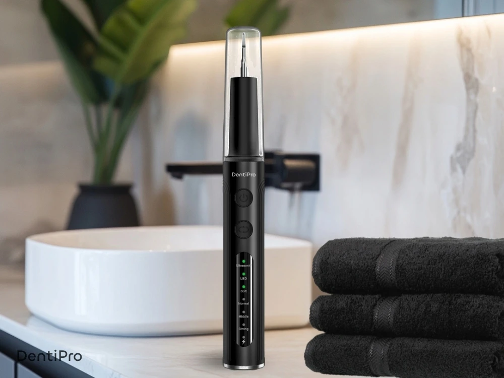 Dantų šepetėlis Ultragarsinis dantų skaleris DentiPro