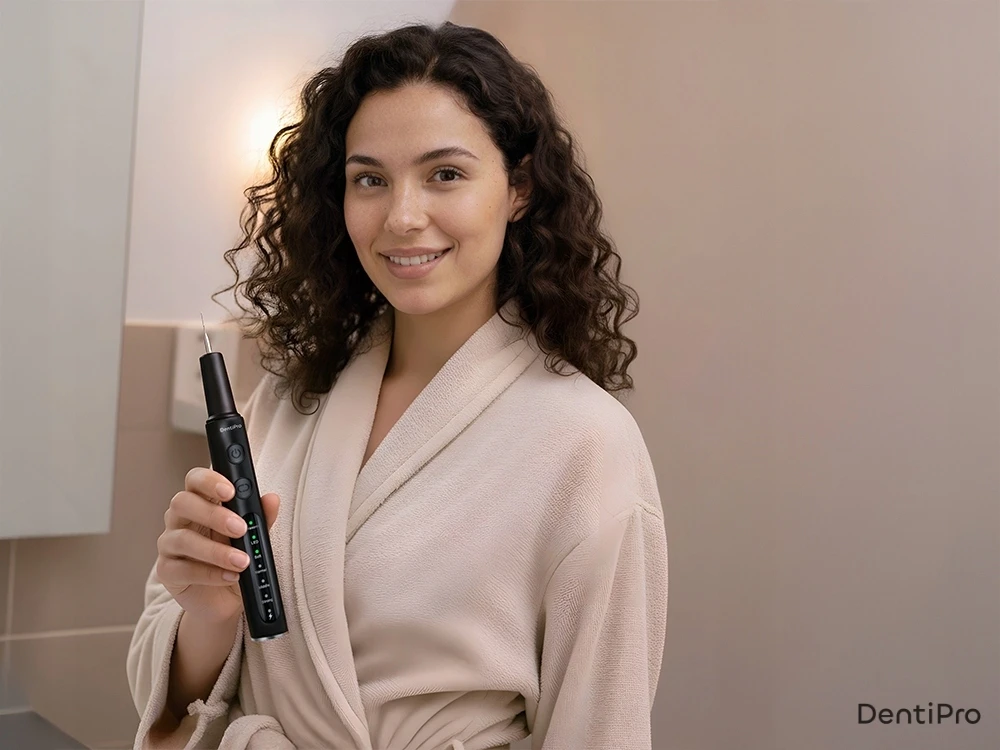 Dantų šepetėlis Ultragarsinis dantų skaleris DentiPro