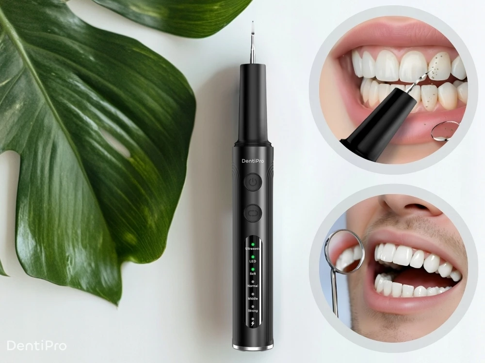 Dantų šepetėlis Ultragarsinis dantų skaleris DentiPro