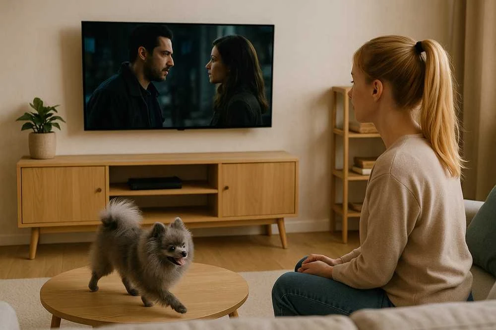 Universalus TV laikiklis Riwall – tinka 32–65 colių televizoriams, reguliuojamas, su pasukimo funkcija, tvirta konstrukcija