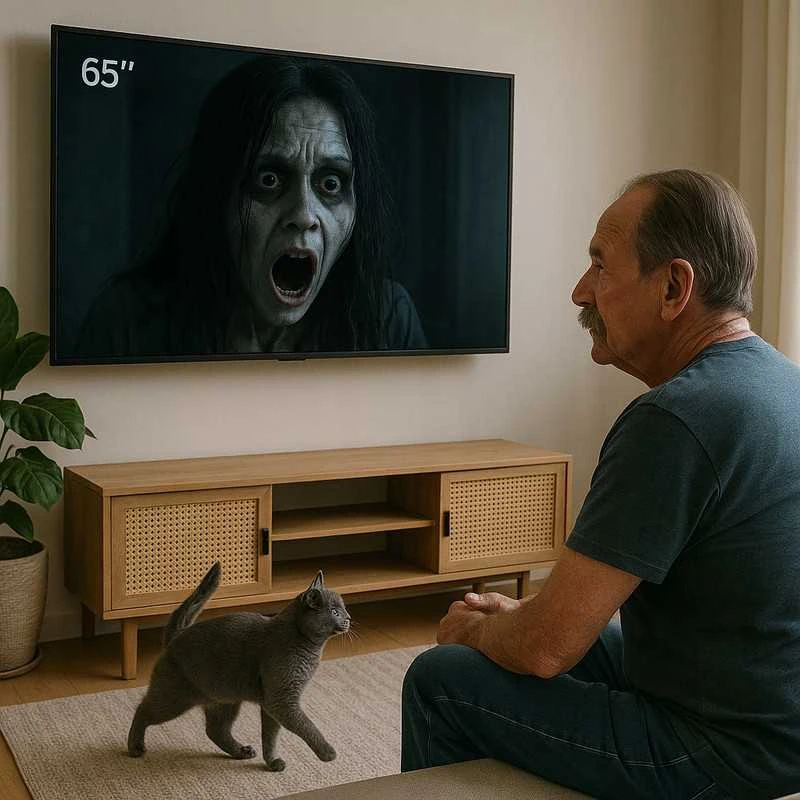 Universalus TV laikiklis Riwall – tinka 32–65 colių televizoriams, reguliuojamas, su pasukimo funkcija, tvirta konstrukcija