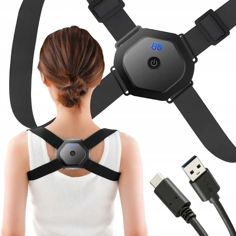 USB laikysenos korektorius „Spider“ su vibracija – CE sertifikuotas