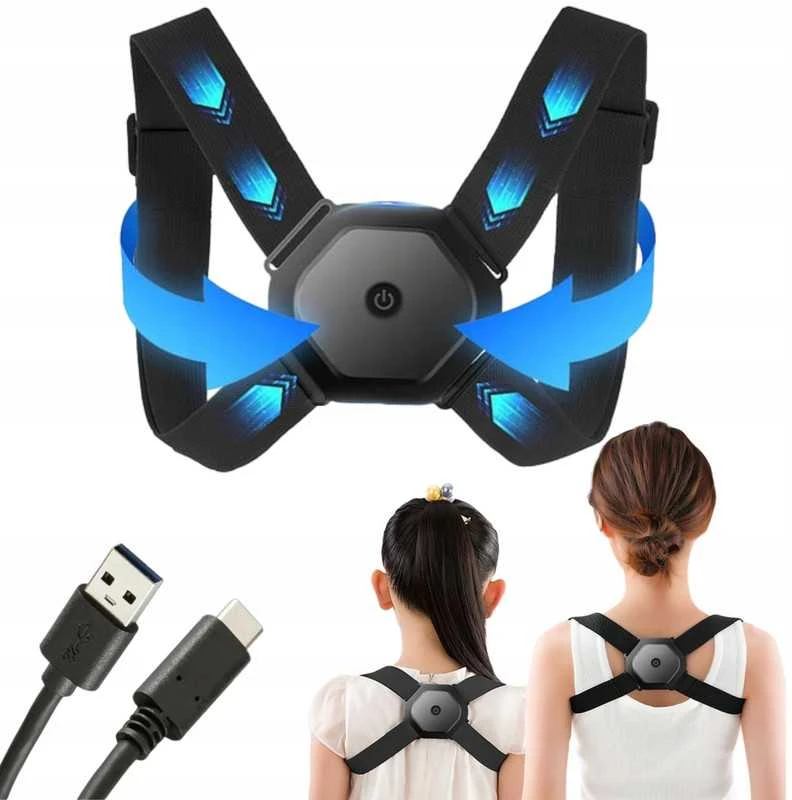 USB laikysenos korektorius „Spider“ su vibracija – CE sertifikuotas