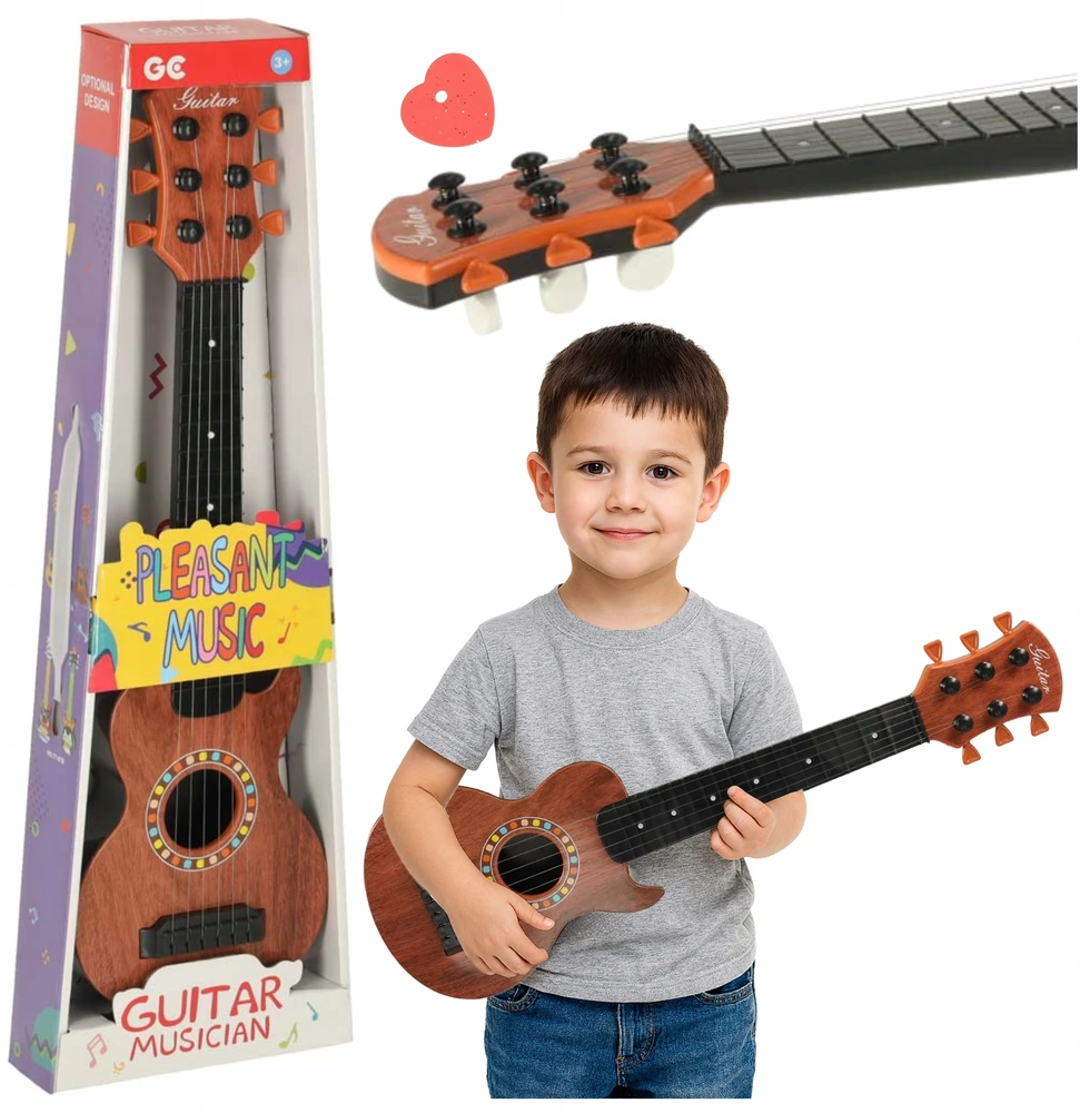 Vaikiška gitara Ikonka, 46,5 cm