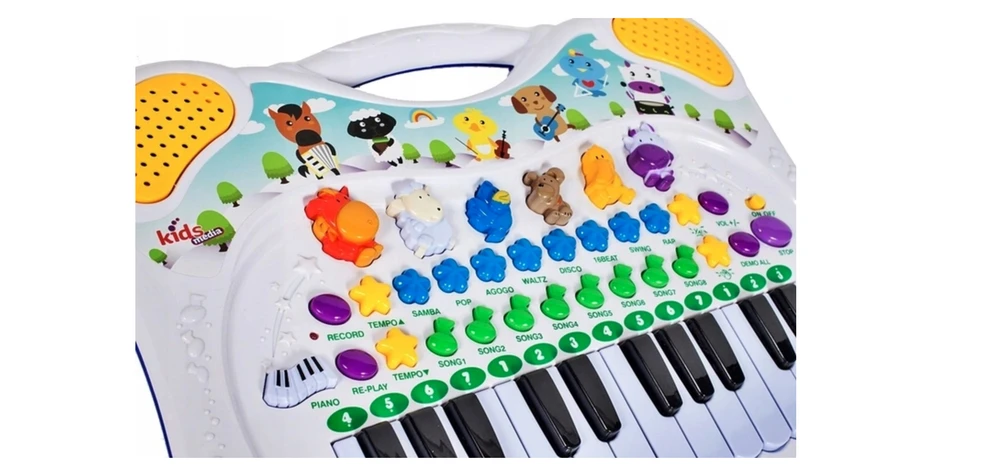 Vaikiškas elektroninins pianinas, MalPlay