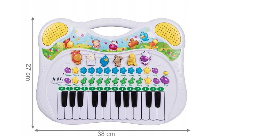 Vaikiškas elektroninins pianinas, MalPlay