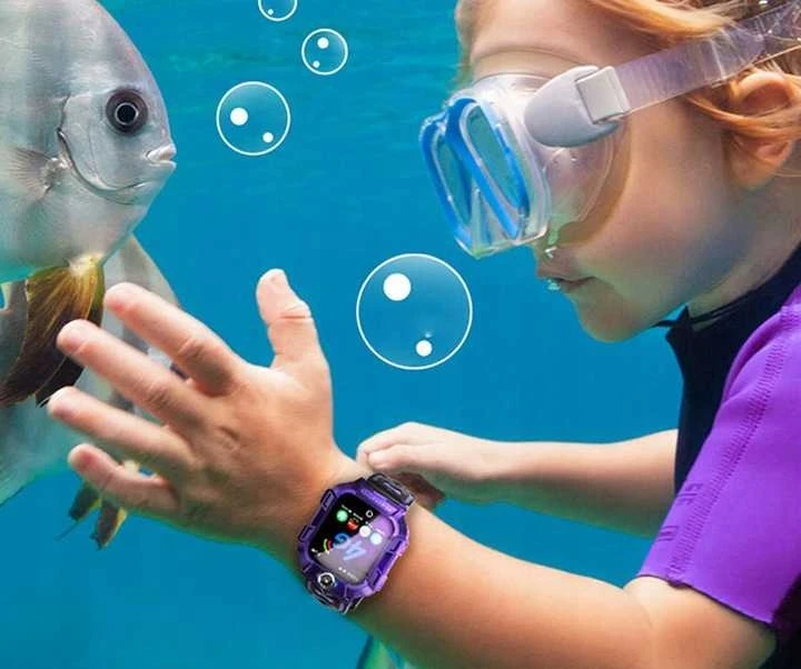 Vaikiškas išmanusis laikrodis Q12/Q19, violetinis